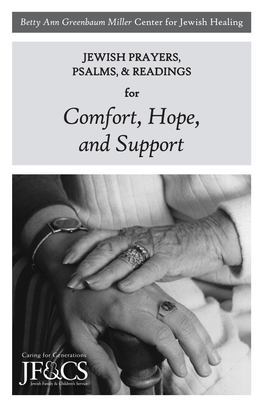 Comfort, Hope, and Support CONTENTS