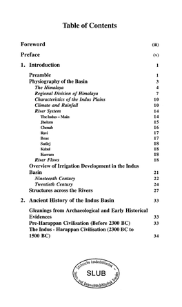 The Indus Basin 21 Nineteenth Century 22 Twentieth Century 24 Structures Across the Rivers 27 2