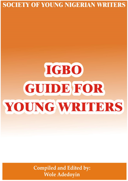 Igbo Guide for Young Writers