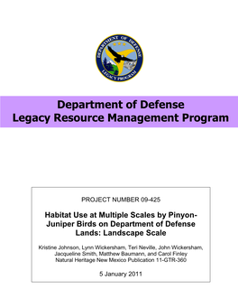 Management of Pinyon Pine Forests