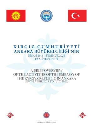 Kirgiz Cumhuriyeti Ankara Büyükelçiliği'nin