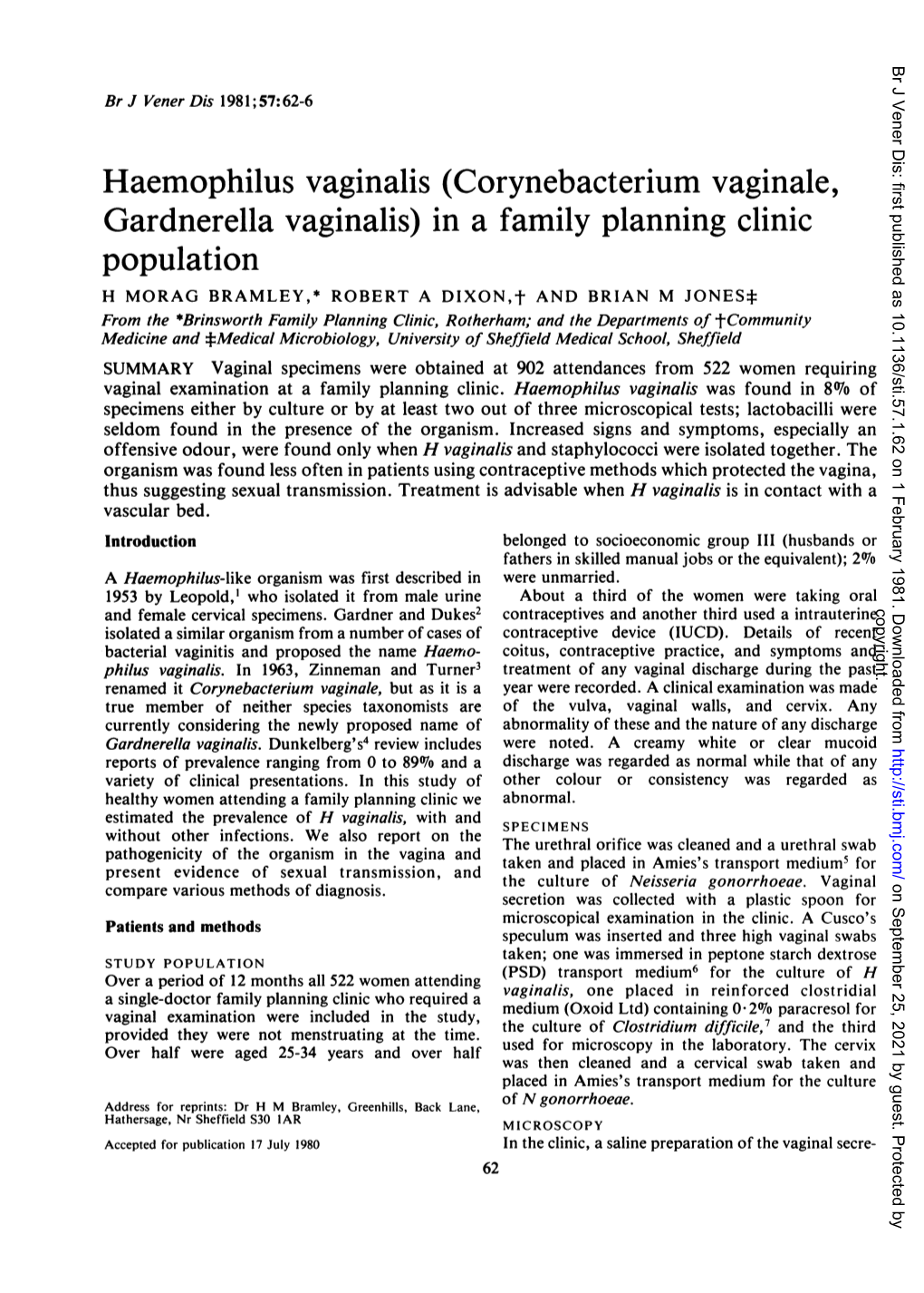 Corynebacterium Vaginale, Gardnerella Vaginalis