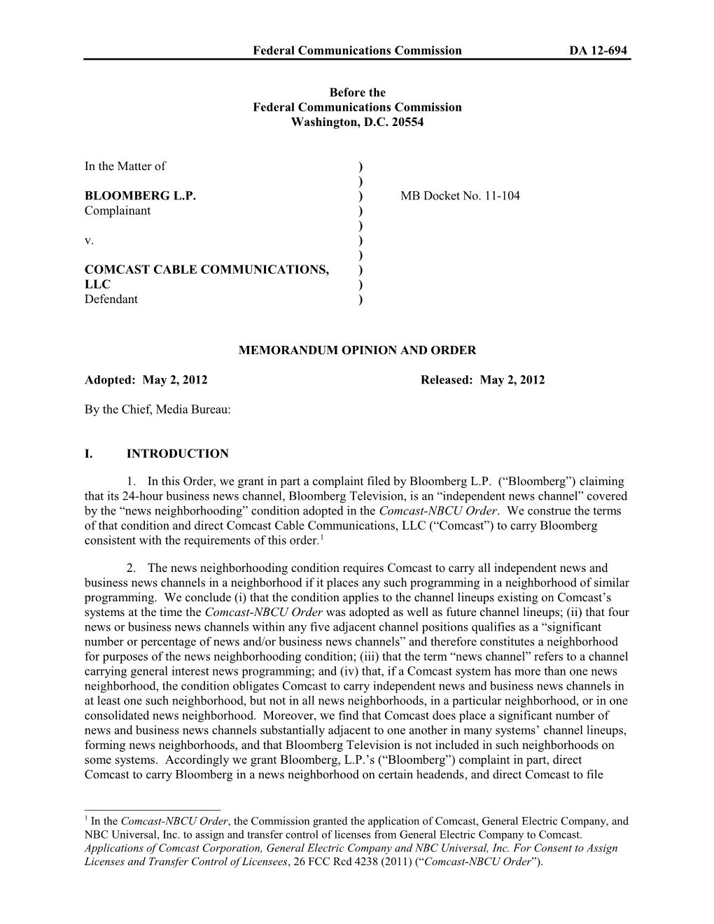 Memorandum Opinion and Order s1