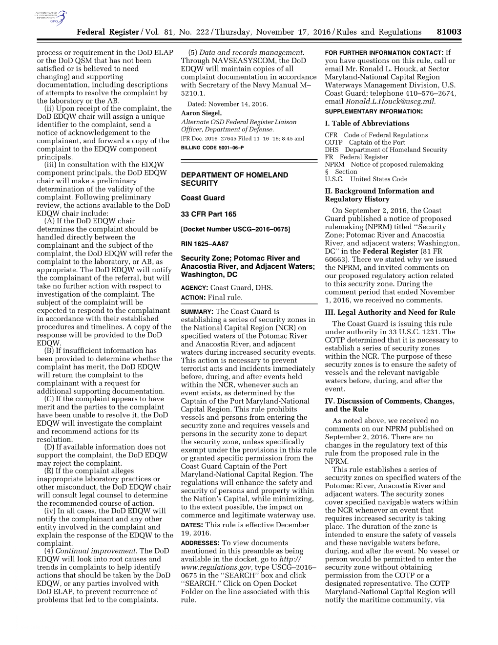 Federal Register/Vol. 81, No. 222/Thursday, November 17, 2016