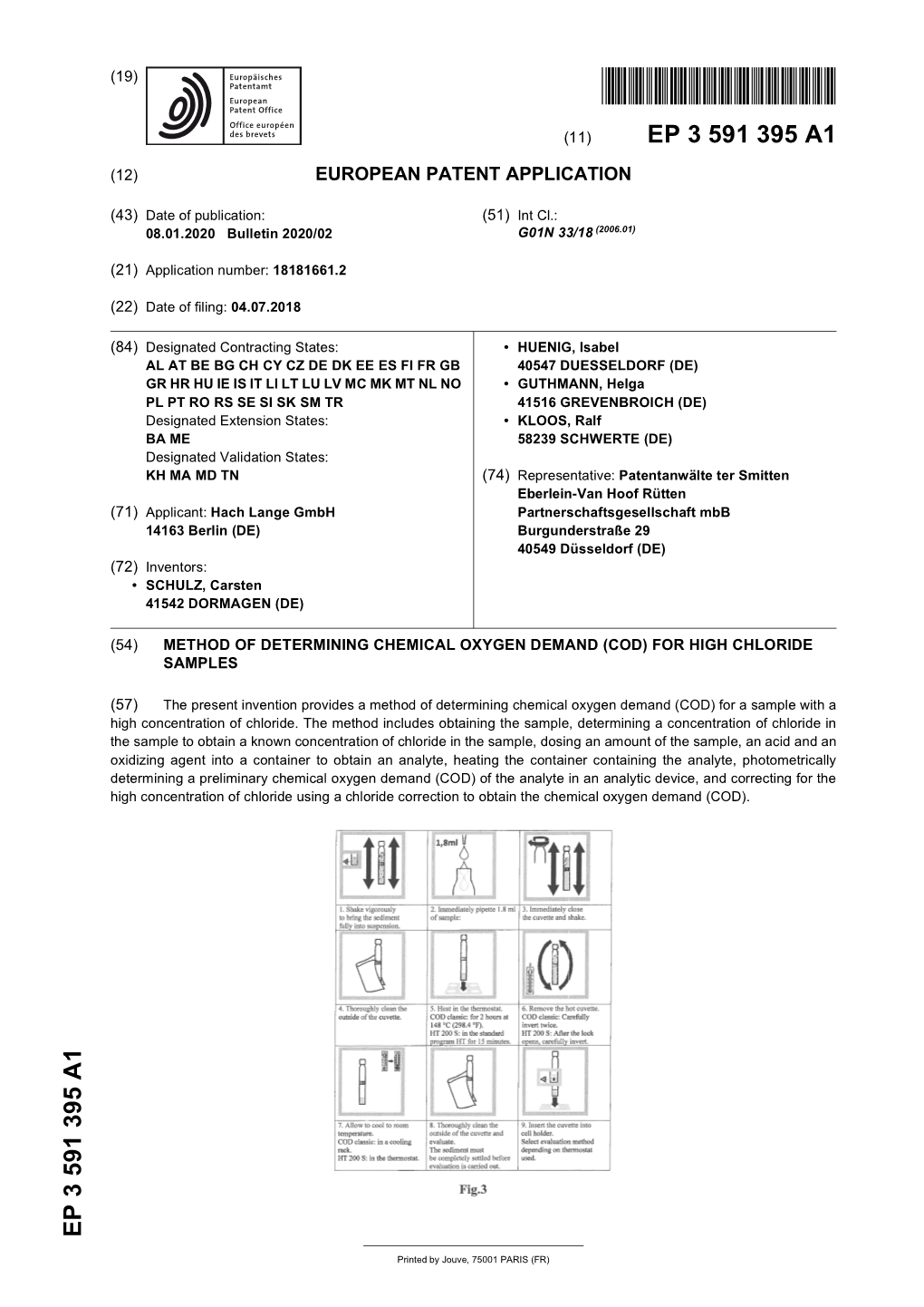 Method of Determining Chemical Oxygen Demand (Cod) for High Chloride Samples