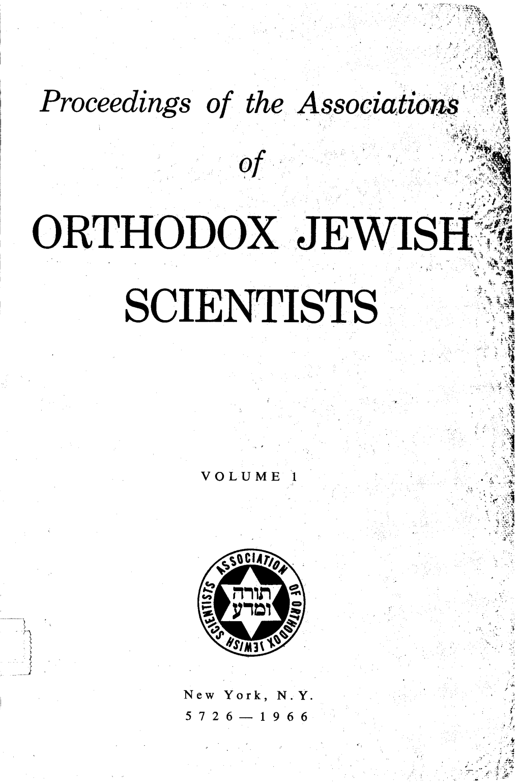 Orthodox Jewish Scientists