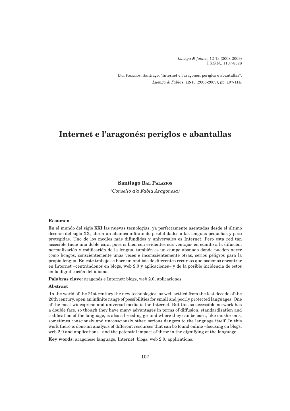 Internet E L'aragonés