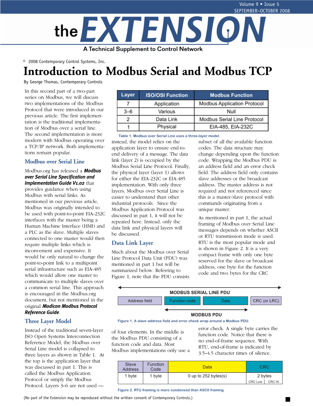 Introduction to Modbus Serial and Modbus
