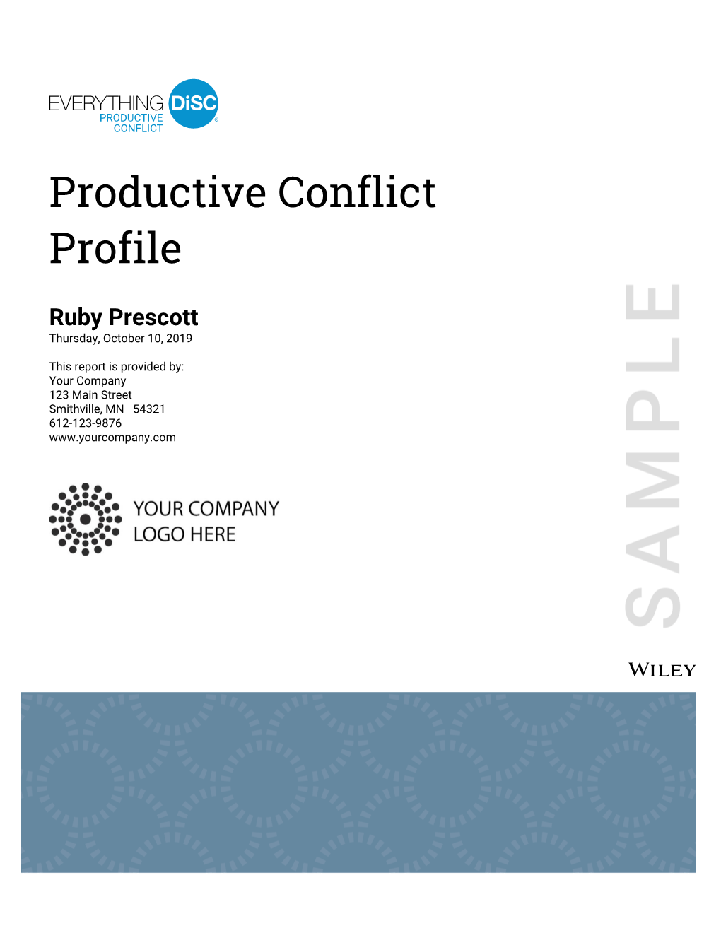 Productive Conflict Profile