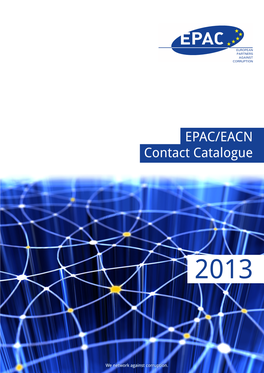 EPAC/EACN Contact Catalogue