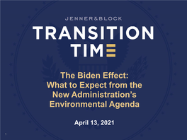 The Biden Effect: What to Expect from the New Administration's