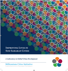 Improving Lives in Sub-Saharan Cities