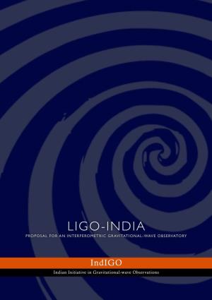 Ligo-India Proposal for an Interferometric Gravitational-Wave Observatory