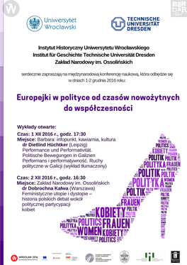 Konferencja.Europejki.W.Polityce