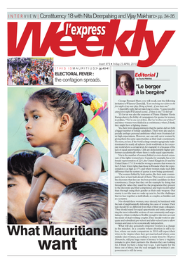 Read L'express Weekly, 23 April 2010