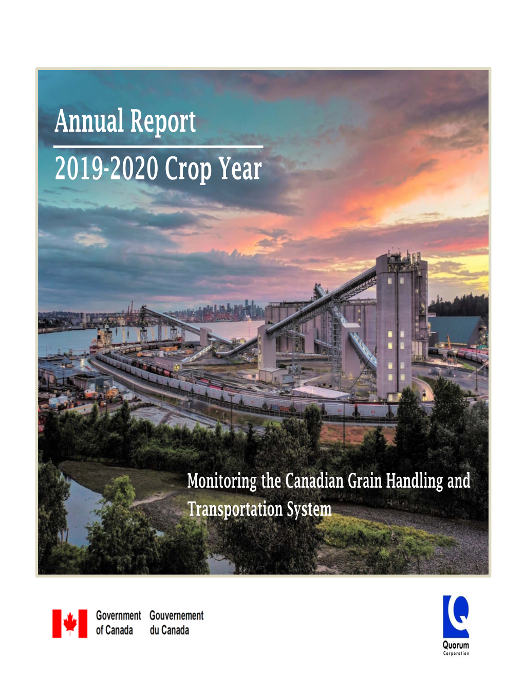Annual Report 2019-2020 Crop Year