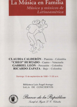 Claudia Calderon Pianista