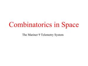 Combinatorics in Space