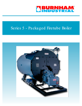 Series 5 - Packaged Firetube Boiler