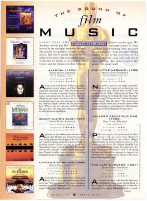 Movie Music Oscar Winning Soundtracks, 4-1-1994