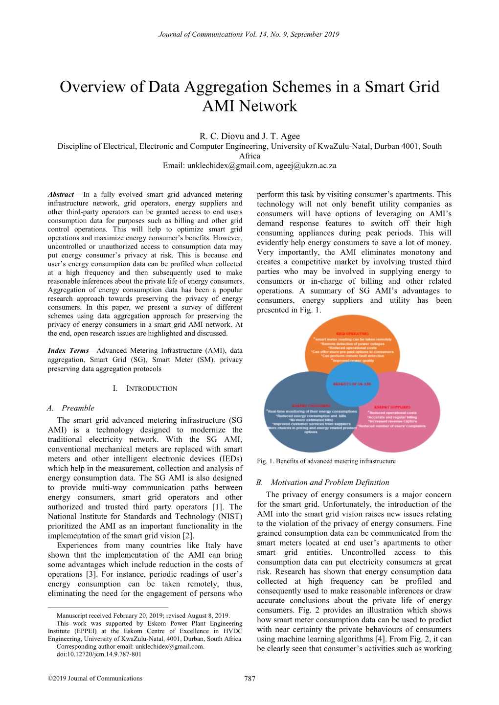 Overview of Data Aggregation Schemes in a Smart Grid AMI Network