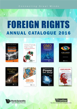 Annual Catalogue 2016