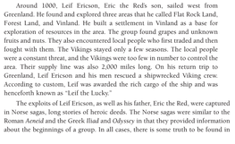 About Leif Erikson