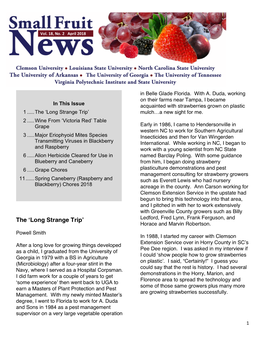 Small Fruits Newsletter – Vol18-Issue2