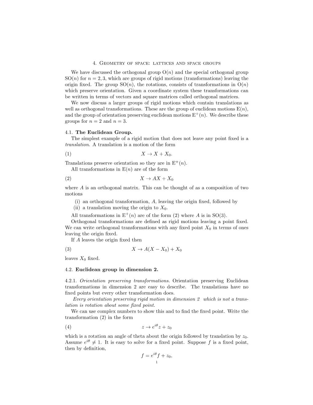 Molecular Genetics:DNA