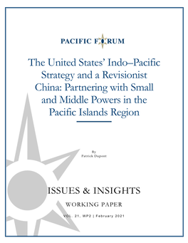 The United States' Indo–Pacific Strategy and a Revisionist China