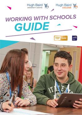 WORKING with SCHOOLS GUIDE Welcome Page 3