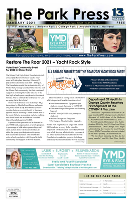 Restore the Roar 2021 – Yacht Rock Style Rock Yacht – 2021 Roar the Restore