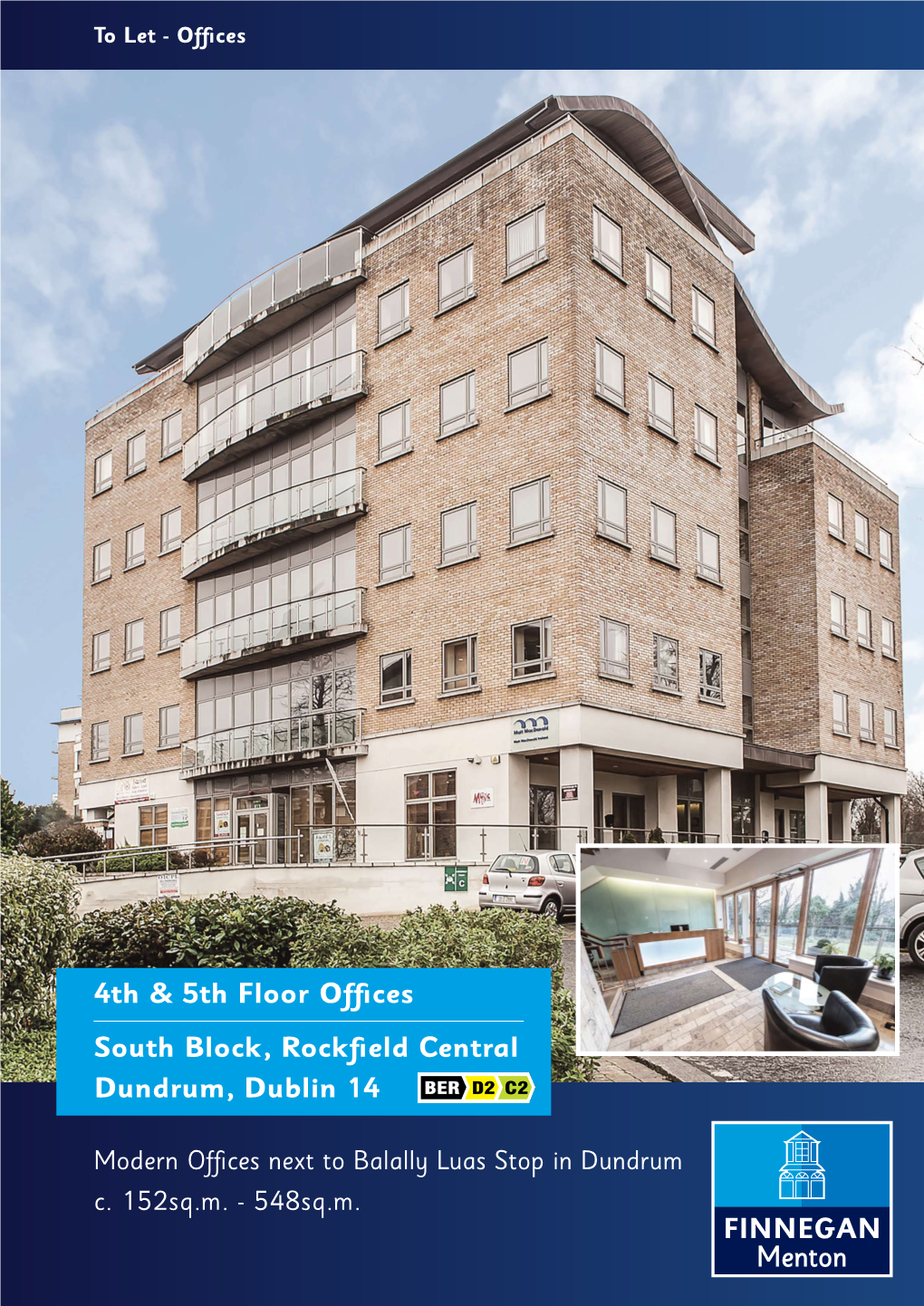 4Th & 5Th Floor Offices South Block, Rockfield Central Dundrum, Dublin 14