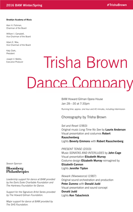Trisha Brown Dance Company