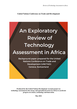 Review of Technology Assessment in Africa 18 May 2021