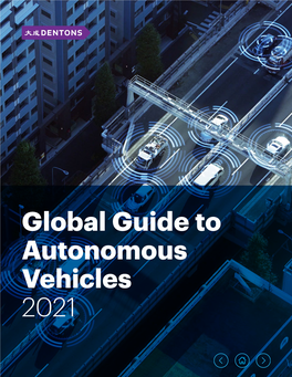 Global Guide to Autonomous Vehicles 2021
