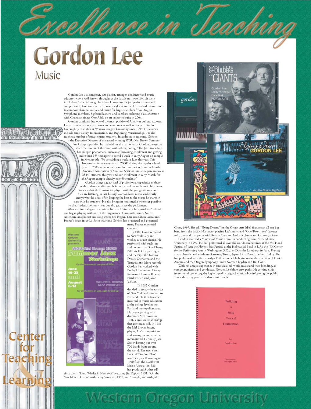 Excellence Gordon Lee.Indd