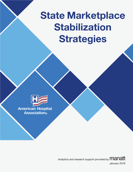 State Marketplace Stabilization Strategies