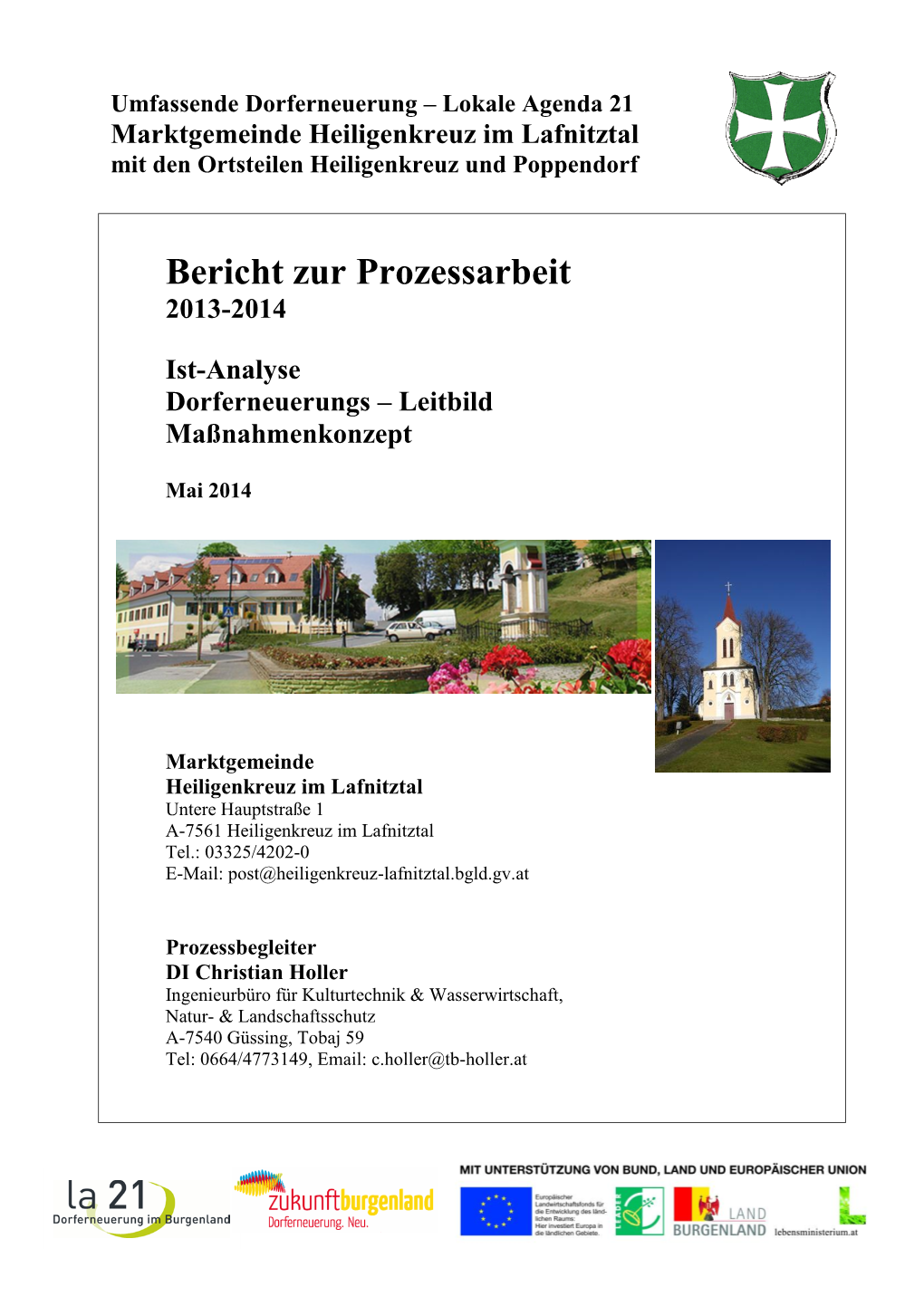 Bericht Zur Prozessarbeit 2013-2014
