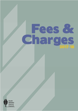 Fees and Charges 2017-18