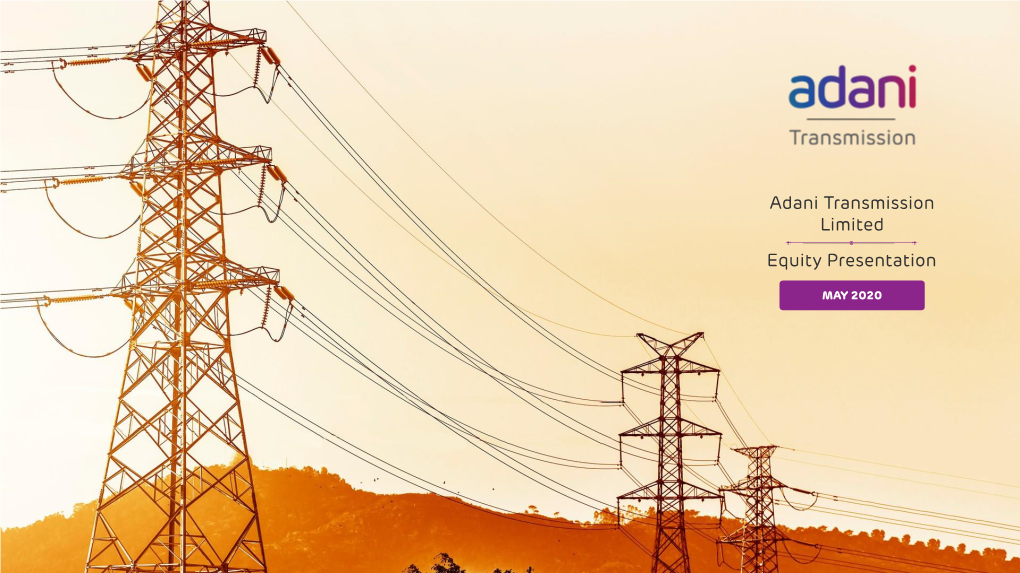 Adani Transmission Limited Equity Presentation