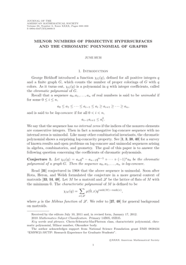 Milnor Numbers of Projective Hypersurfaces and the Chromatic Polynomial of Graphs