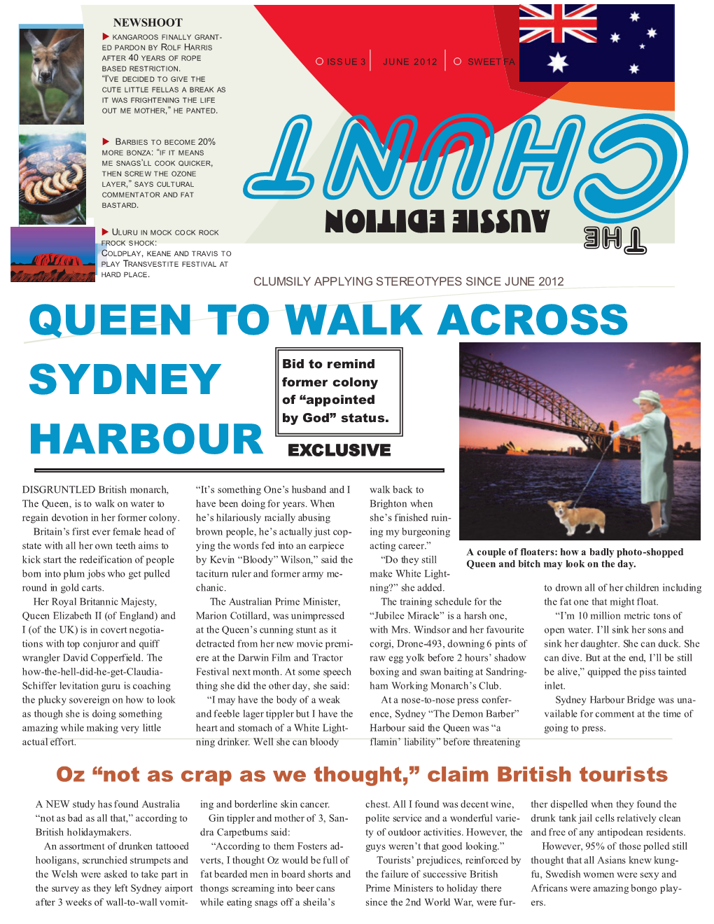 The Chunt-Issue 03- June 2012 (Aussie Edition)