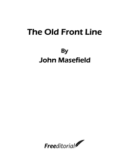 The Old Front Line