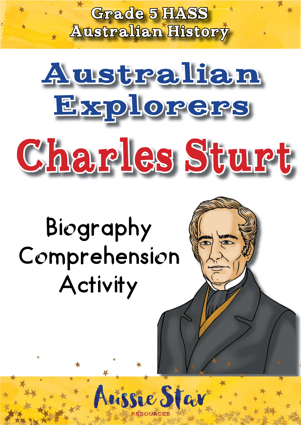 PREVIEW Charles Sturt Murray River Biography Comprehension Activity.Indd