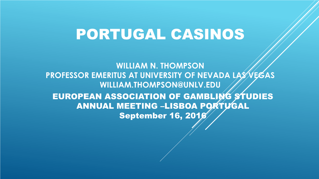 Portugal Casinos