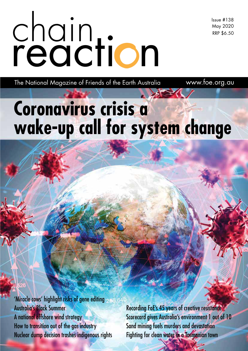 Coronavirus Crisis a Wake-Up Call for System Change