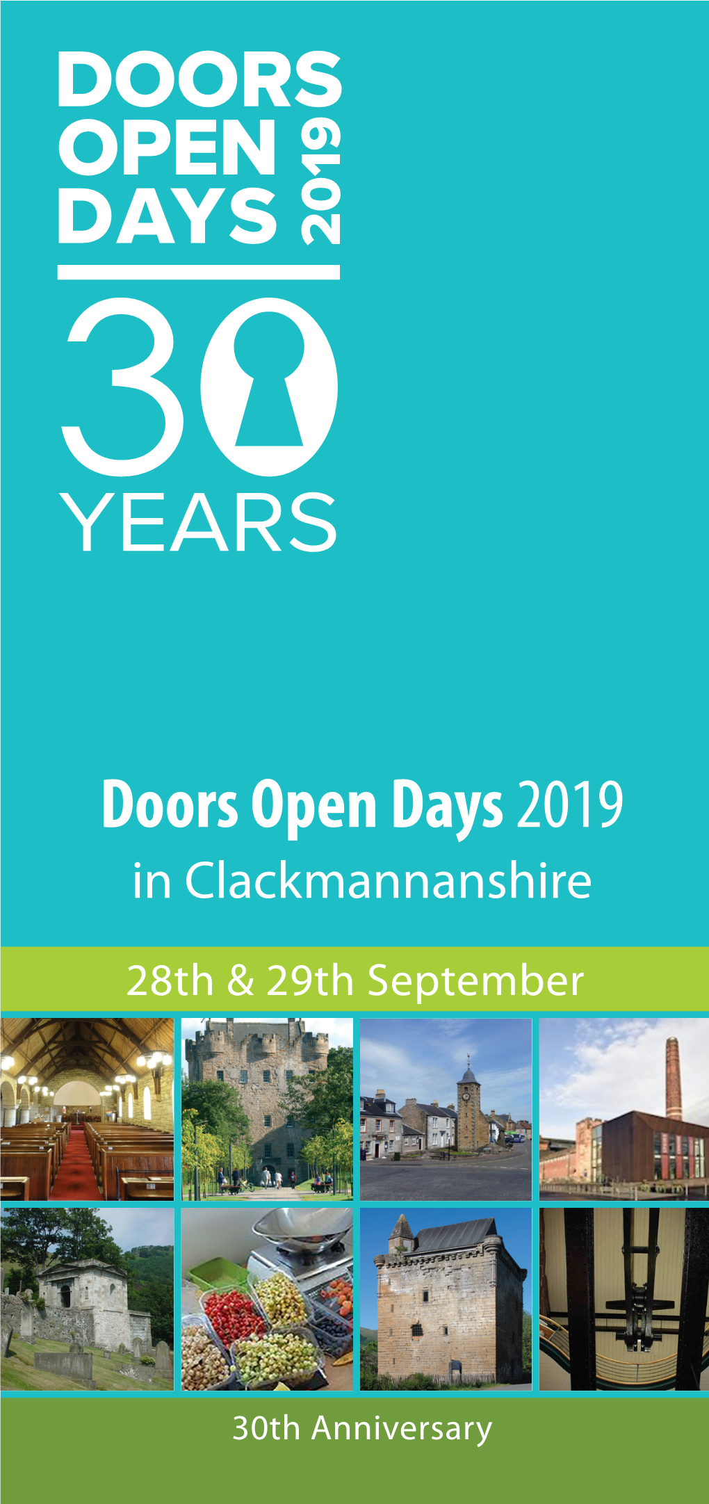 Doors Open Days 2019 in Clackmannanshire