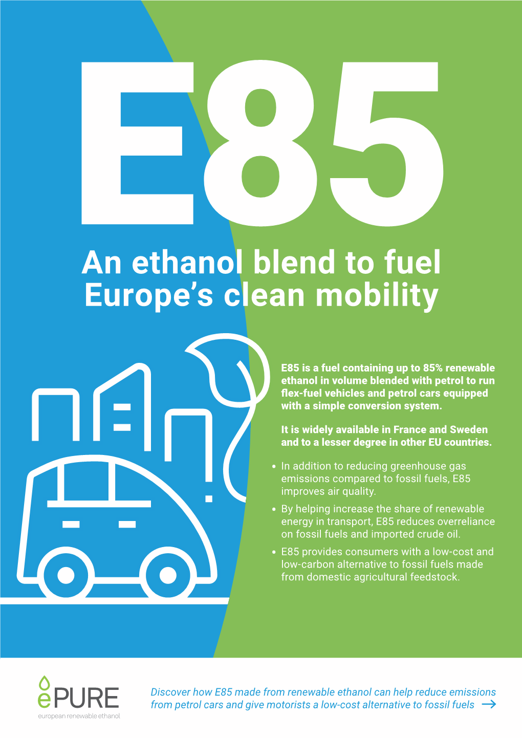 E85: an Ethanol Blend to Fuel Europe's Clean Mobility