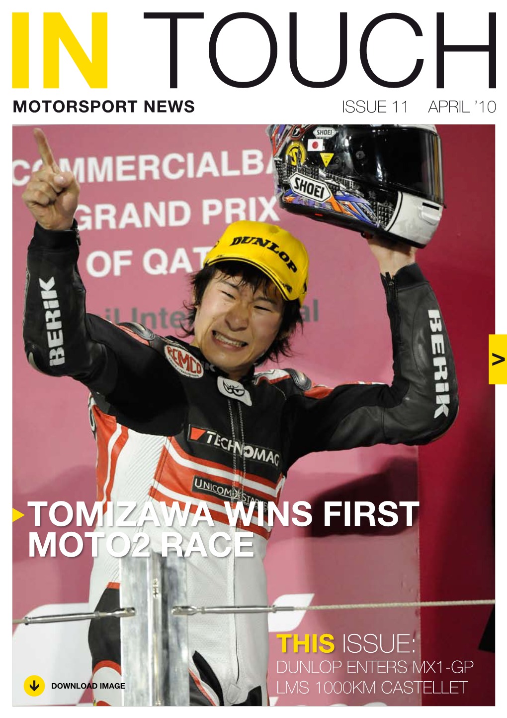 Tomizawa Wins First Moto2 Race